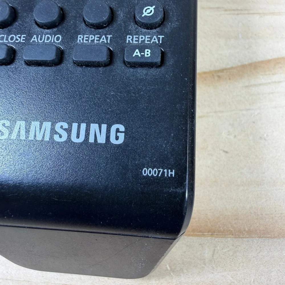 Samsung DVD Player Remote Control 00071H Black Replacement 3592